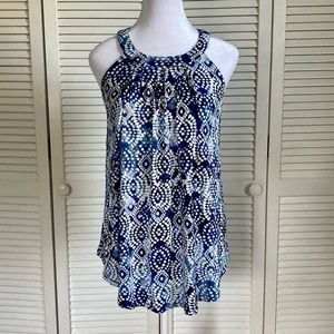 Flowy Halter Blouse